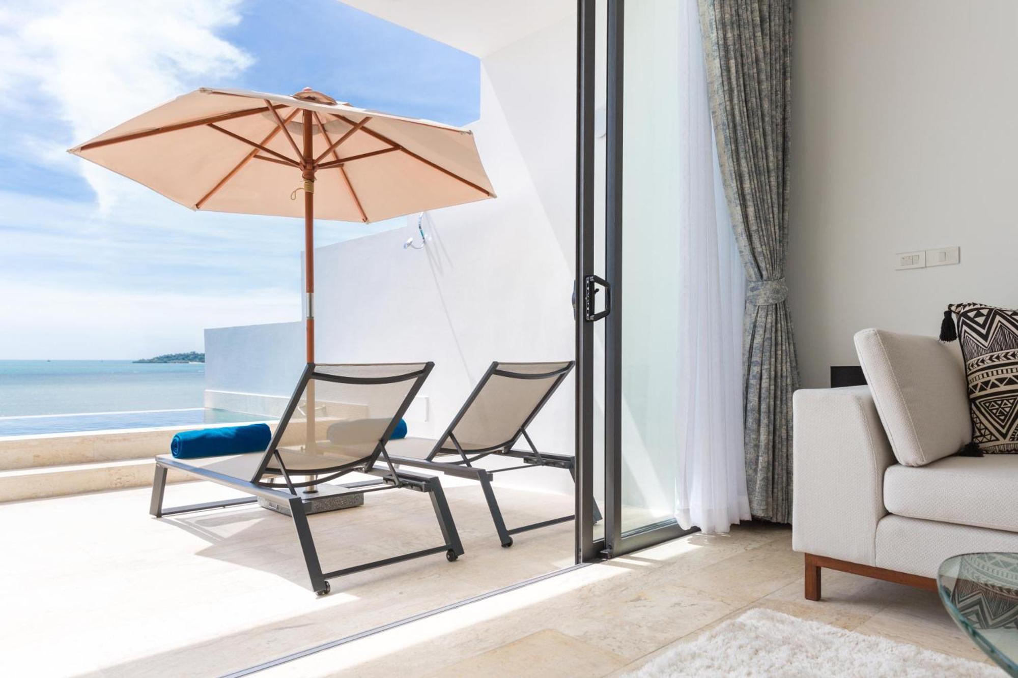 Skye Beach Hotel - Koh Samui Choeng Mon Exterior foto